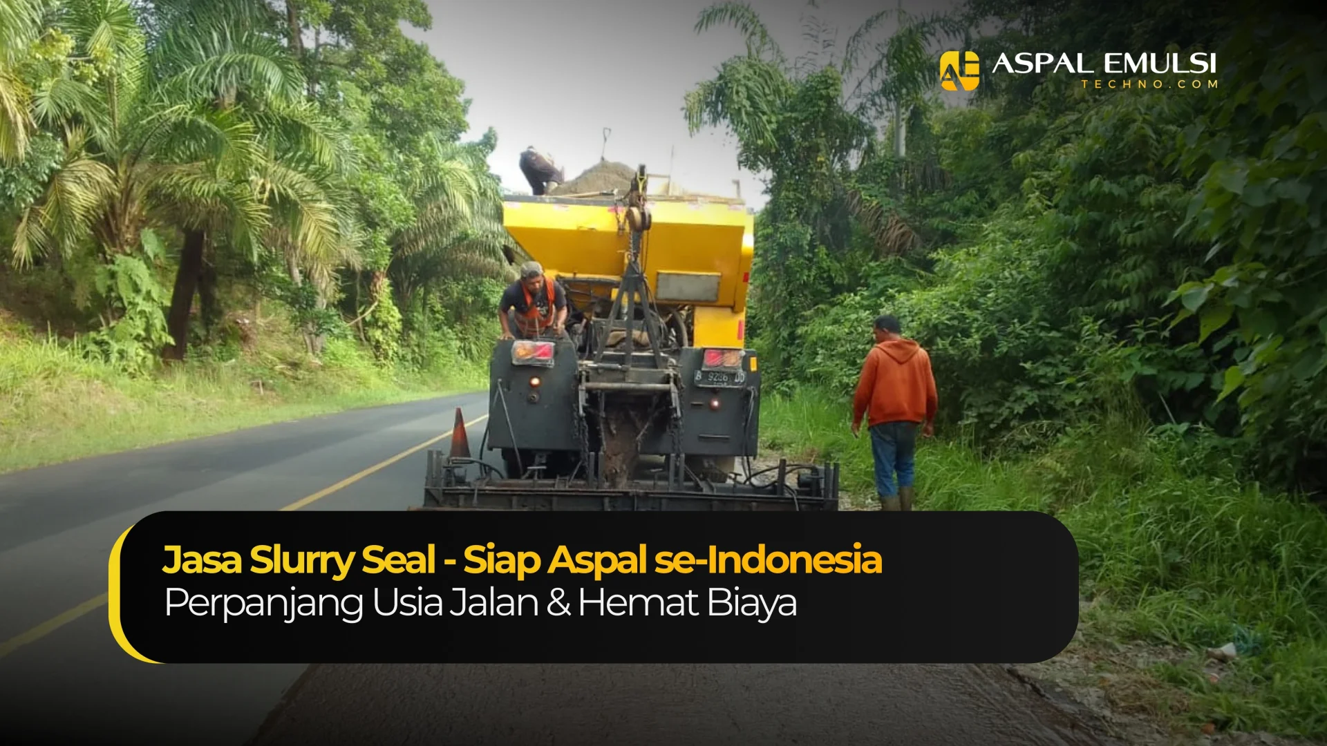 Jasa Pengerjaan Slurry Seal Profesional